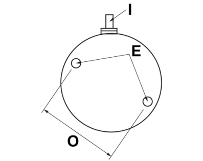 Côtes et dimensions du démarreur
