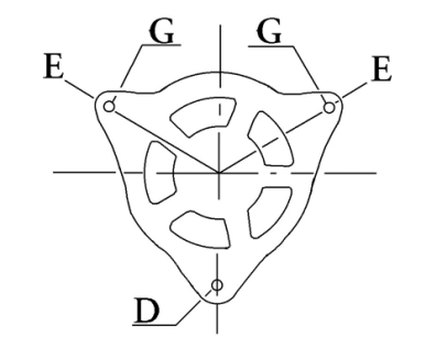 Côtes et dimensions du démarreur
