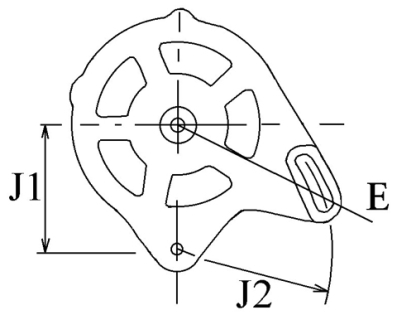 Côtes et dimensions de l'alternateur