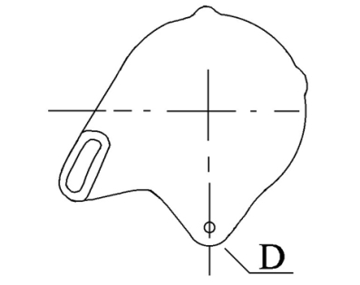 Côtes et dimensions de l'alternateur